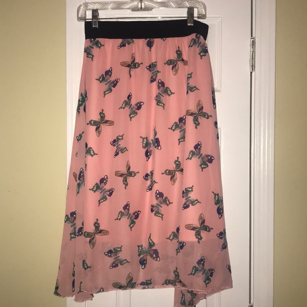 Beautiful butterfly print skirt